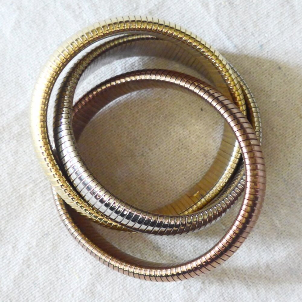 Omega Chain three-color metallic bracelet